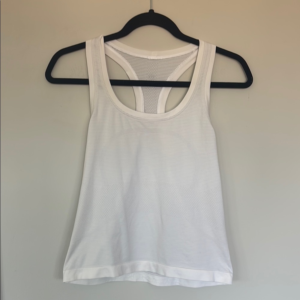 lululemon athletica White Tank Top
